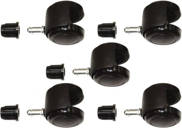 ShopSol - Black Casters - For Chairs - Exact Tooling