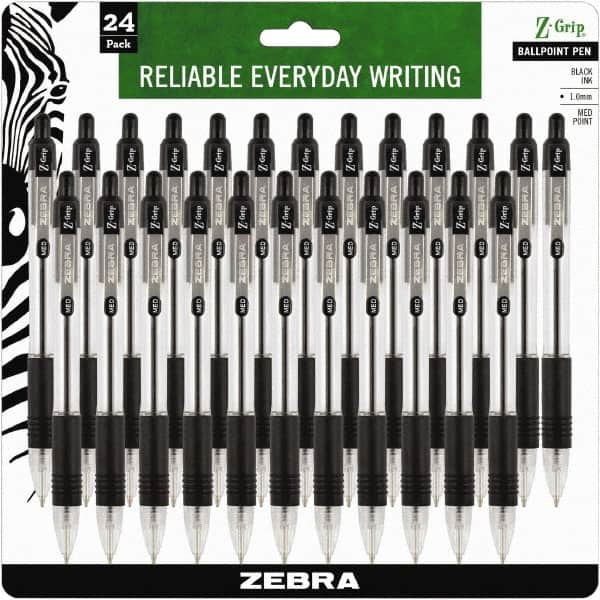 Zebra - Conical Ball Point Pen - Black - Exact Tooling
