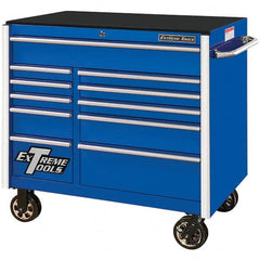 EXTREME TOOLS - Tool Storage Carts Type: Tool Cart Number of Drawers: 11 - Exact Tooling