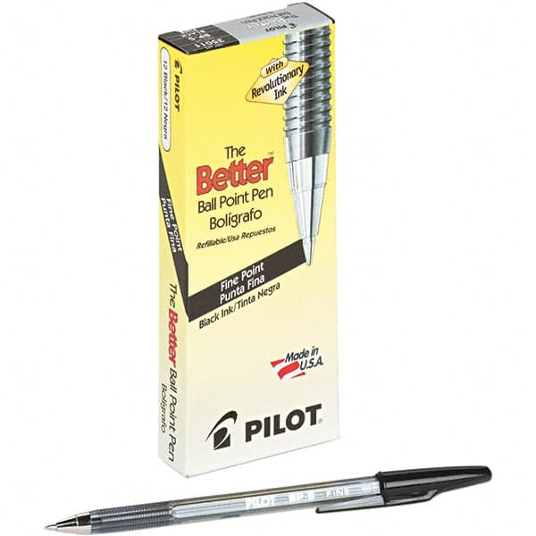 Pilot - Conical Ball Point Pen - Black - Exact Tooling