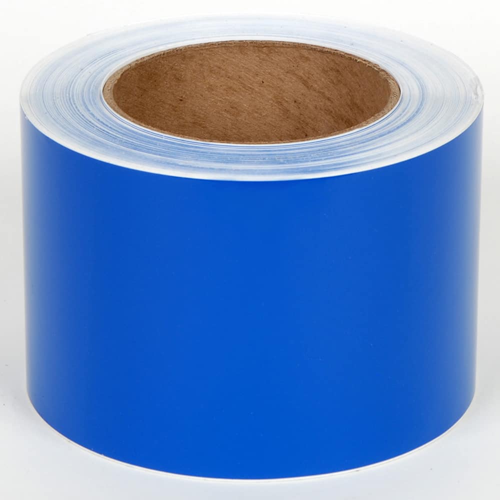 Cobra Systems - Labels, Ribbons & Tapes; Type: Vinyl Tape ; Color: Blue ; For Use With: VNM8 ; Width (Inch): 6 ; Length (Feet): 150 ; Material: Vinyl - Exact Tooling