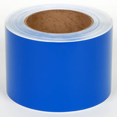 Cobra Systems - Labels, Ribbons & Tapes; Type: Vinyl Tape ; Color: Blue ; For Use With: VNM8 ; Width (Inch): 6 ; Length (Feet): 150 ; Material: Vinyl - Exact Tooling
