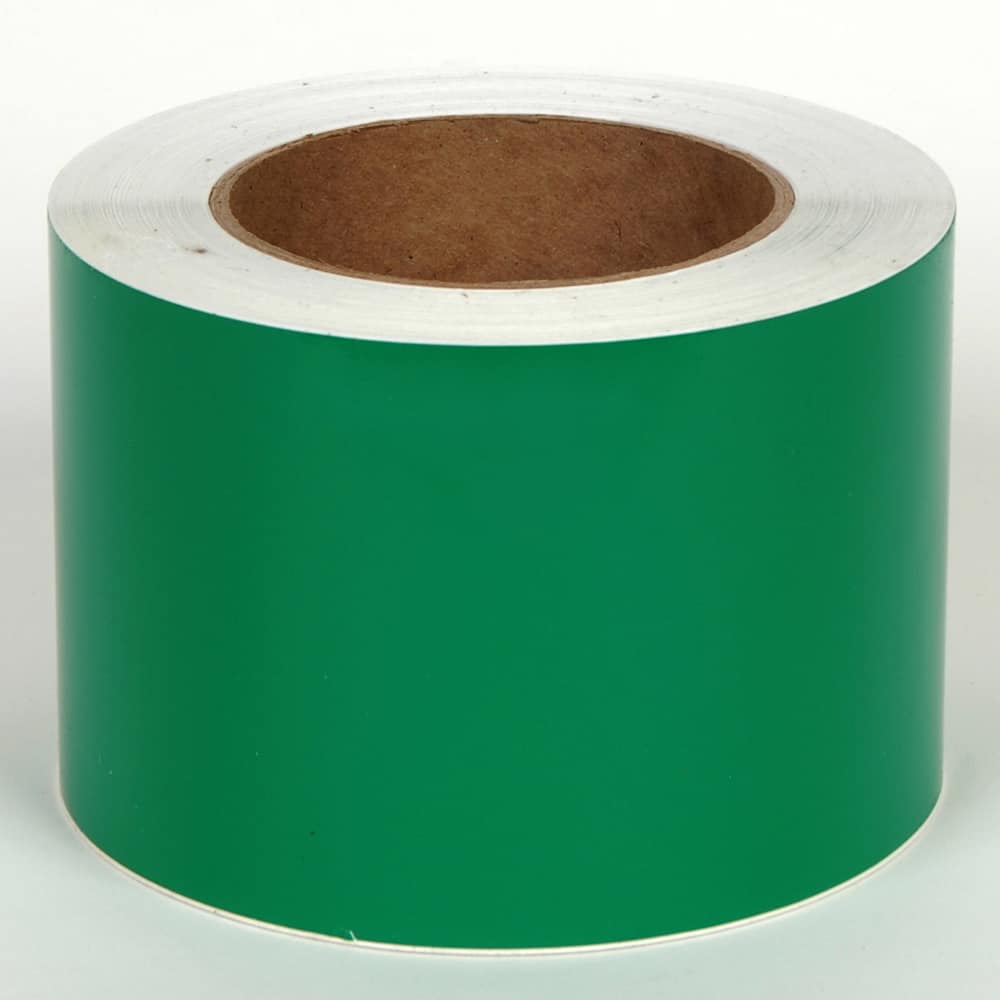 Cobra Systems - Labels, Ribbons & Tapes; Type: Vinyl Tape ; Color: Green ; For Use With: VNM8 ; Width (Inch): 6 ; Length (Feet): 150 ; Material: Vinyl - Exact Tooling