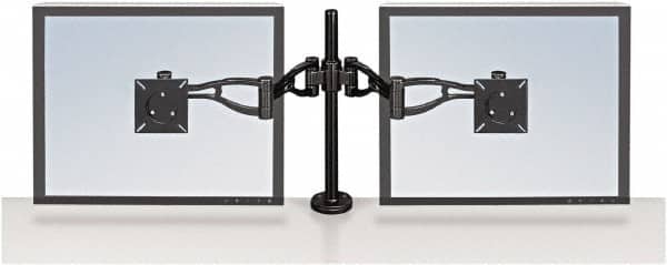 FELLOWES - Black Desk Mount Monitor Arm - Use with Monitor - Exact Tooling