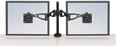 FELLOWES - Black Desk Mount Monitor Arm - Use with Monitor - Exact Tooling