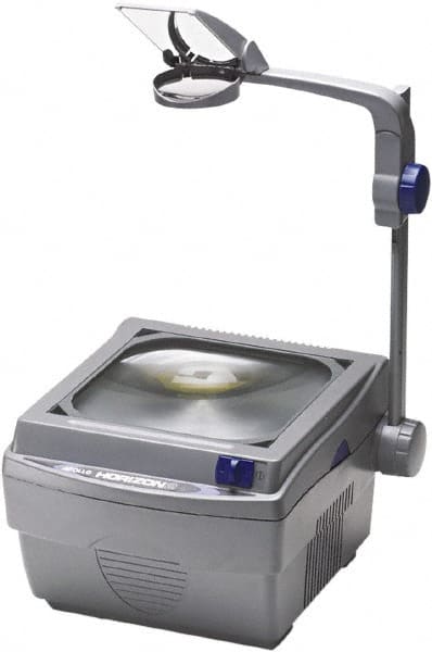Apollo - Gray Overhead Projector - Use with Classrooms & Small Meeting Rooms - Exact Tooling