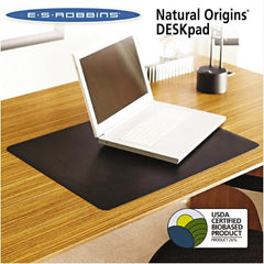 ES Robbins - Black Desk Pad - Use with Desk - Exact Tooling