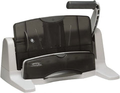 Swingline - Paper Punches Type: 40 Sheet Two-to-Seven-Hole Punch Color: Black/Gray - Exact Tooling