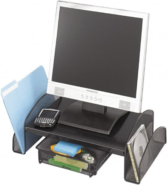 Safco - Black Printer/Copier Stand - Use with Monitor - Exact Tooling