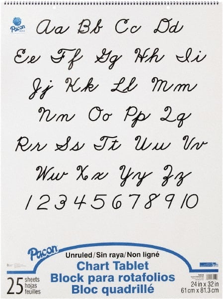 Pacon - Chart Tablets, Unruled, 24 x 32, White, 25 Sheets, Easel Pads - Use with Whiteboards, Chalkboards, Walls, Easel St&s - Exact Tooling