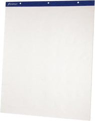 AMPAD - Flip Charts, Unruled, 27 x 34, White, 50 Sheets, 2/Pack, Flip Chart Easel - Use with Whiteboards, Chalkboards, Walls, Easel St&s - Exact Tooling