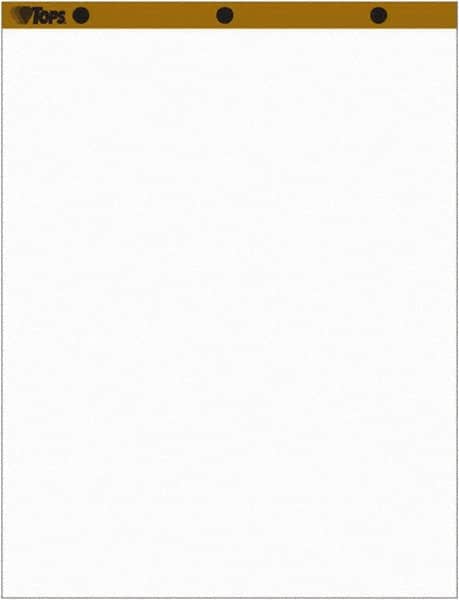 TOPS - Easel Pads, Unruled, 27 x 34, White, 50 Sheets, 2 Pads/Pack, Easel Pads - Use with Whiteboards, Chalkboards, Walls, Easel St&s - Exact Tooling