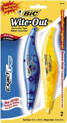 Bic - 1/5" x 236" Correction Tape Non-Refillable - Exact Tooling