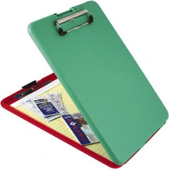 Saunders - 1-1/4" Long x 9-1/2" Wide, Clip Board - Red/Green - Exact Tooling