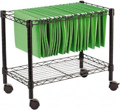 ALERA - 250 Lb Capacity, 24" Wide x 14" Long x 21" High File Cart - 1 Shelf, Steel - Exact Tooling