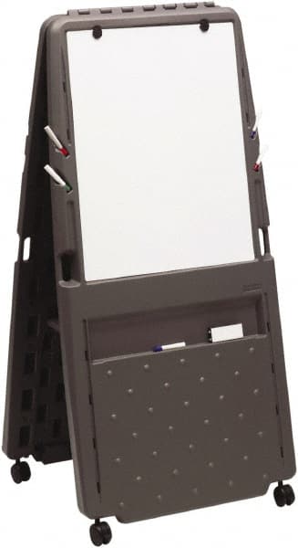 ICEBERG - Foldable Double-Sided Dry Erase Easel - 73" High - Exact Tooling