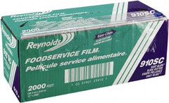 Reynolds - PVC Food Wrap Film Roll in Easy Glide Cutter Box, 12" x 2,000', Clear - Use with Food Protection - Exact Tooling