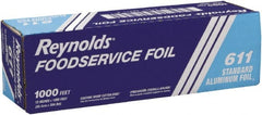 Reynolds - Standard Aluminum Foil Roll, 12" x 1,000', Silver - Use with Food Protection - Exact Tooling