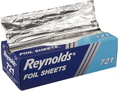 Reynolds - Interfolded Aluminum Foil Sheets, 12 x 10-3/4, Silver, 500/Box, 6 Boxes/Carton - Use with Food Protection - Exact Tooling