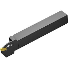 Sandvik Coromant - 9.53mm Max Depth, 0 to 1" Width, External Left Hand Nonface Grooving Toolholder - Exact Tooling