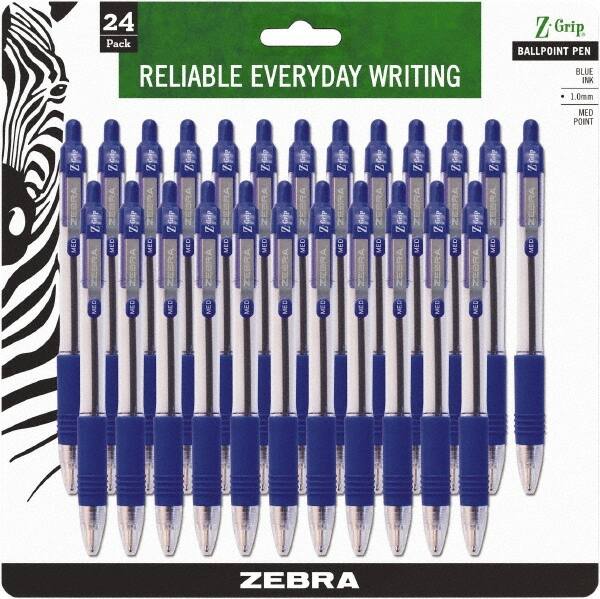 Zebra - Conical Ball Point Pen - Blue - Exact Tooling