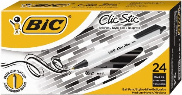 Bic - Conical Ball Point Pen - Black - Exact Tooling