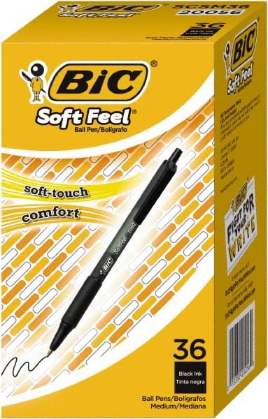 Bic - Conical Ball Point Pen - Black - Exact Tooling