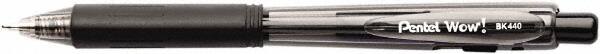 Pentel - Conical Ball Point Pen - Black - Exact Tooling