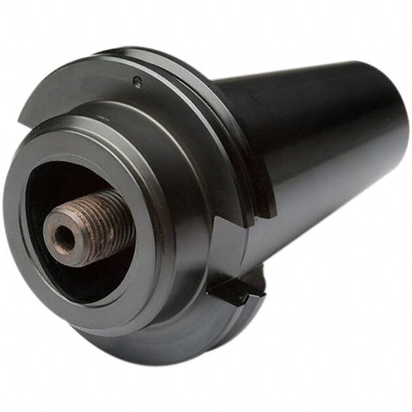 Seco - C6 System Size, CAT50 ADB Taper, Modular Tool Holding System Adapter - 10.9mm Projection, 63mm Body Diam, 131.7mm OAL, Through Coolant - Exact Tooling