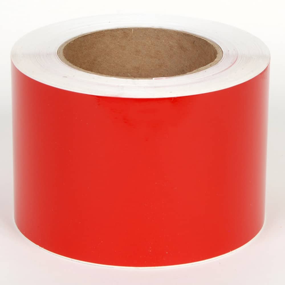 Cobra Systems - Labels, Ribbons & Tapes; Type: Vinyl Tape ; Color: Red ; For Use With: VNM8 ; Width (Inch): 9 ; Length (Feet): 150 ; Material: Vinyl - Exact Tooling