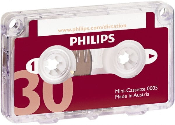 Philips - Cassette - Use with Dictation Recorder - Exact Tooling