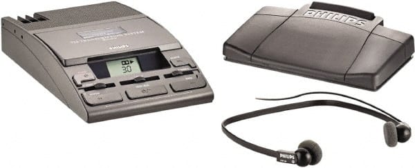 Philips - Gray Cassette - Use with Dictation Recorder - Exact Tooling