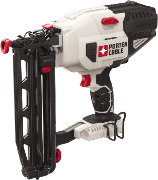 Porter-Cable - Cordless Finish Nailer - 16 Gauge Nail Diam, 2-1/2" Long Nail, Lithium-Ion Batteries Not Included - Exact Tooling