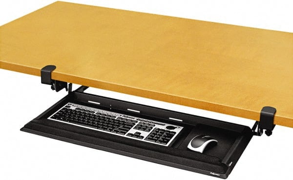 FELLOWES - Silver Keyboard Drawer - Use with Office Supplies - Exact Tooling