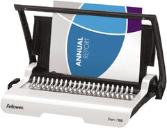 FELLOWES - Binding Machines Type: Manual Sheet Capacity: 150 - Exact Tooling