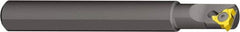 Vargus - Internal/External Thread, Left Hand Cut, 16mm Shank Width x 0.6" Shank Height Indexable Threading Toolholder - 100mm OAL, 2IL/2ER Insert Compatibility, OVR Toolholder, Series Miniature Round Shank - Exact Tooling