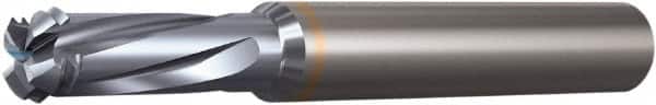Vargus - M6x1 ISO, 4.7mm Cutting Diam, 3 Flute, Solid Carbide Helical Flute Thread Mill - Internal Thread, 14mm LOC, 64mm OAL, 8mm Shank Diam - Exact Tooling
