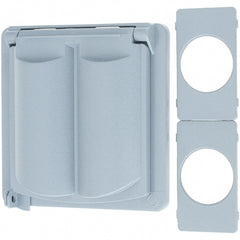 Leviton - Electrical Outlet Box PVC Device Cover - Exact Tooling