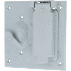 Leviton - Electrical Outlet Box Zinc Device Cover - Exact Tooling