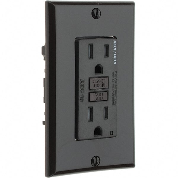Leviton - GFCI Receptacles Grade: Commercial Color: Brown - Exact Tooling