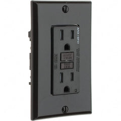 Leviton - GFCI Receptacles Grade: Commercial Color: Brown - Exact Tooling