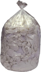 Ability One - 15 Gal Capacity, 0.35 mil Thick, Heavy-Duty Trash Bags - Hexene Resins, Flat Pack Dispenser, 24" Wide x 32" High, Clear - Exact Tooling