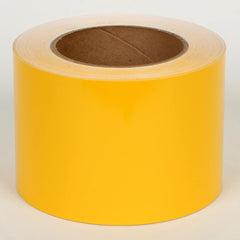 Cobra Systems - Labels, Ribbons & Tapes; Type: Vinyl Tape ; Color: Yellow ; For Use With: VNM8 ; Width (Inch): 9 ; Length (Feet): 150 ; Material: Vinyl - Exact Tooling