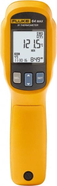 Fluke - -30 to 600°C (-22 to 1,112°F) Infrared Thermometer - 20:1 Distance to Spot Ratio - Exact Tooling
