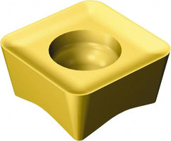 Sandvik Coromant - 415N050206 M30 Grade S40T Carbide Milling Insert - TiCN/Al2O3/TiN Finish, 2.21mm Thick, 5mm Inscribed Circle - Exact Tooling