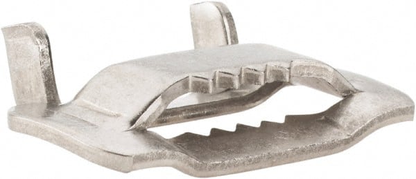 IDEAL TRIDON - Grade 201, Stainless Steel Banding Strap Buckle - 1-1/4" Wide - Exact Tooling