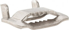 IDEAL TRIDON - Grade 201, Stainless Steel Banding Strap Buckle - 1" Wide - Exact Tooling