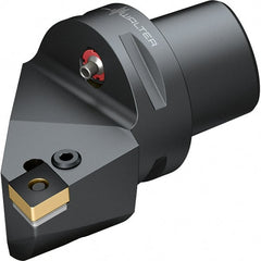 Walter - 95° Lead Angle, Indexable Turning Toolholder - 90mm OAL, Series PCLN-CAPTO-AUSSEN - Exact Tooling