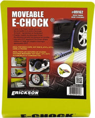 Erickson Manufacturing - 6" Wide x 6" High x 12" Deep, Steel Wheel Chock - For use with E-Track System - Exact Tooling