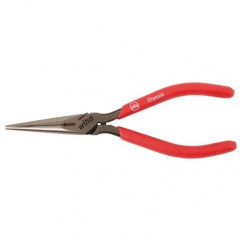 6.3" LONG NOSE PLIER W/SPRING - Exact Tooling